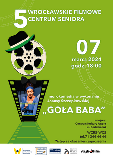 5 wrocławskie filmowe centrum seniora Goła Baba plakat